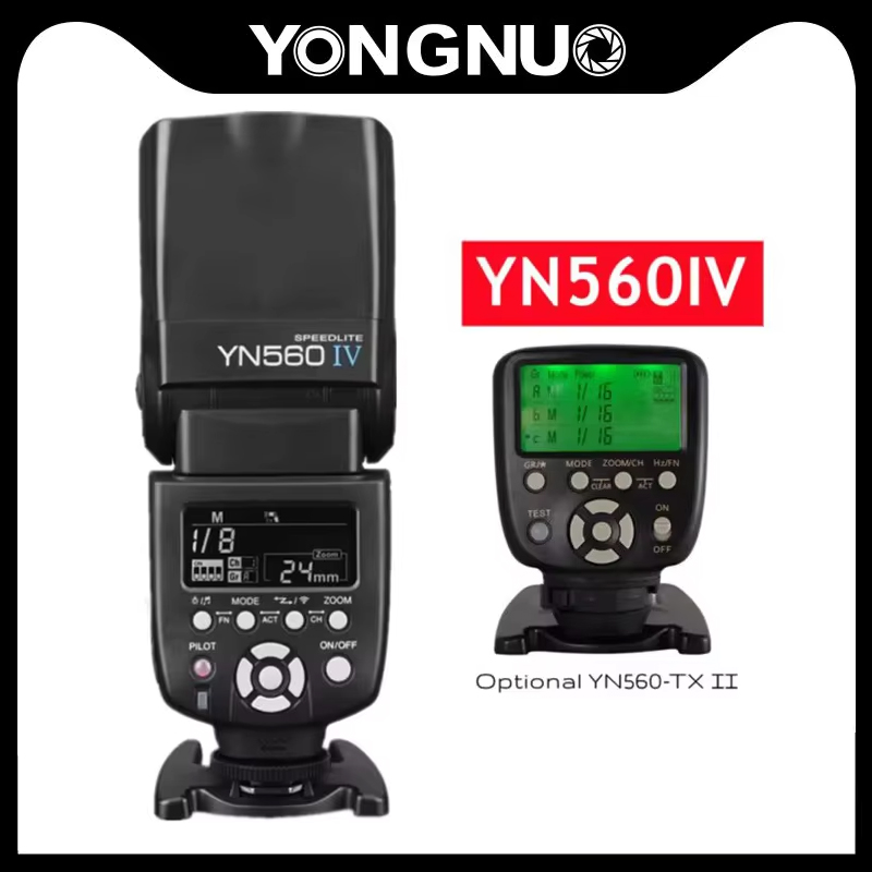 Wireless Flash Trigger 2.4G - Flash Inalámbrico YONGNUO YN560 IV YN-560