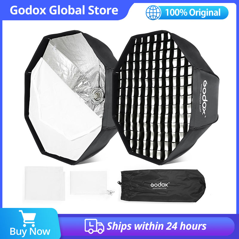 Softbox 120Cm Octagon - Godox SB-UE - Softbox Octogonal Portátil