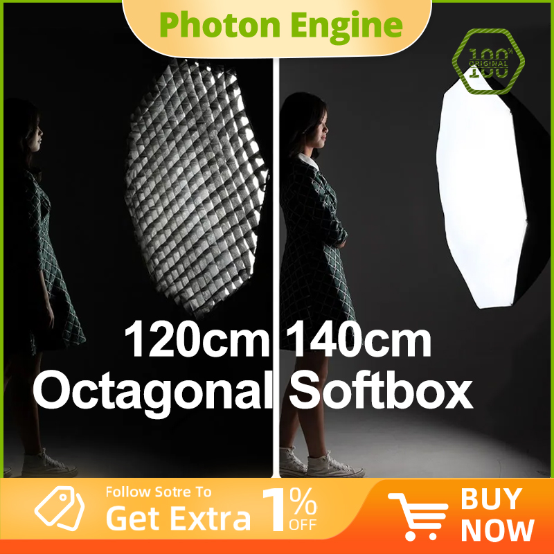 Softbox 120Cm Octagon - Softbox Grande AMBITFUL de 120cm y