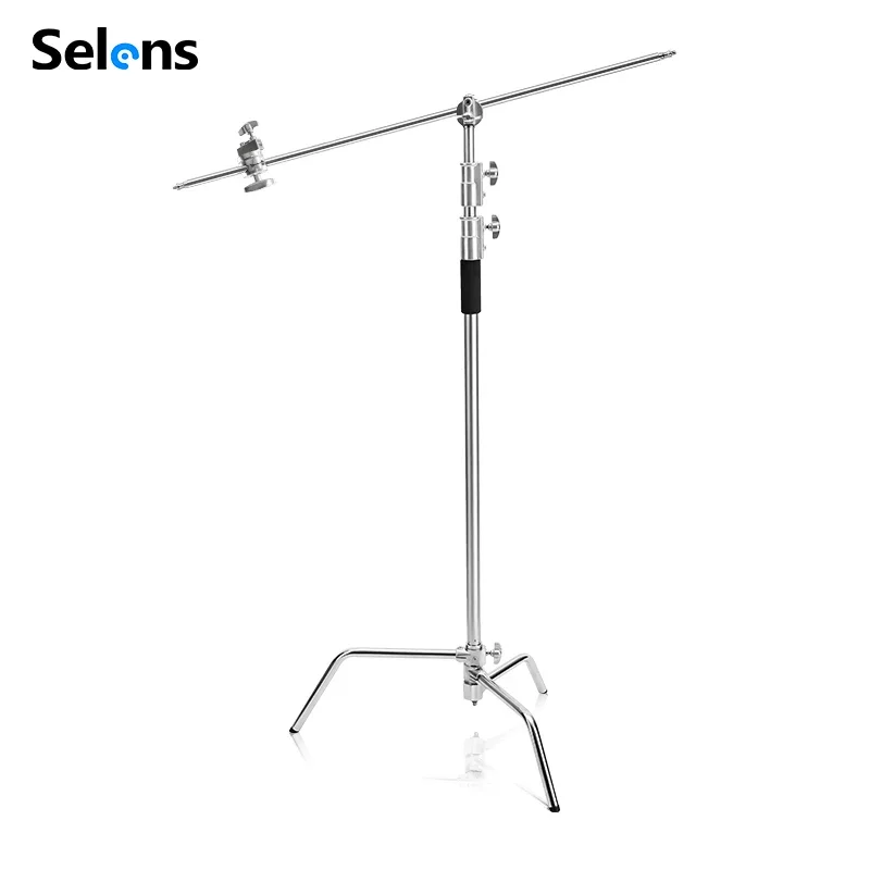 Studio Light Stand 3M Heavy Duty - Soporte en C Selens para estudio