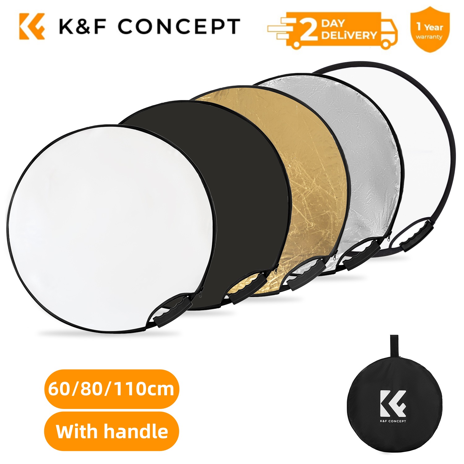 Reflector 5 In 1 110Cm - Reflector de Luz 5 en 1