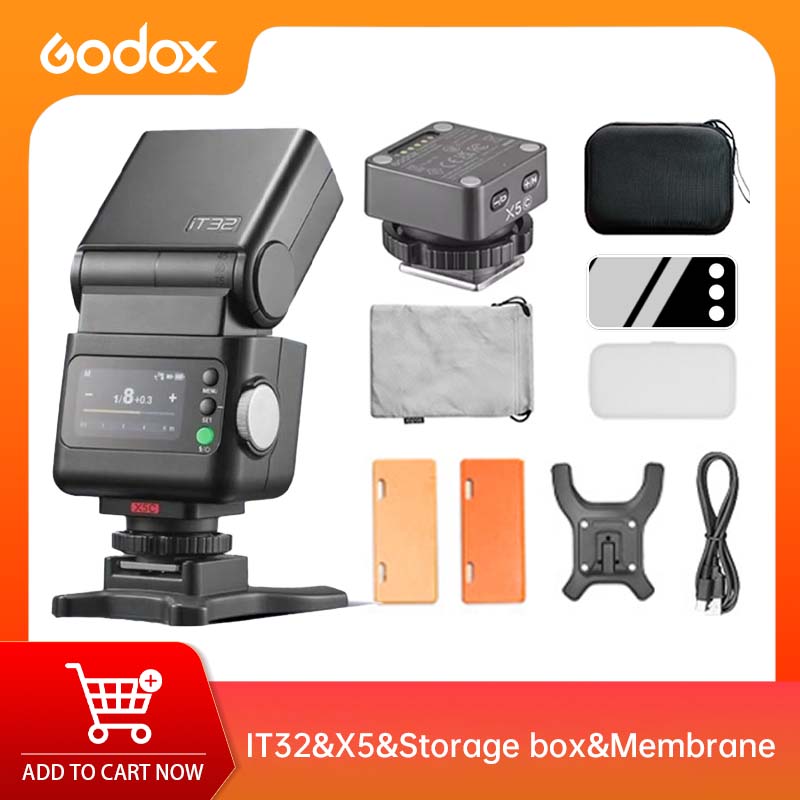 Wireless Flash Trigger 2.4G - Kit de Flash Modular Magnético Godox