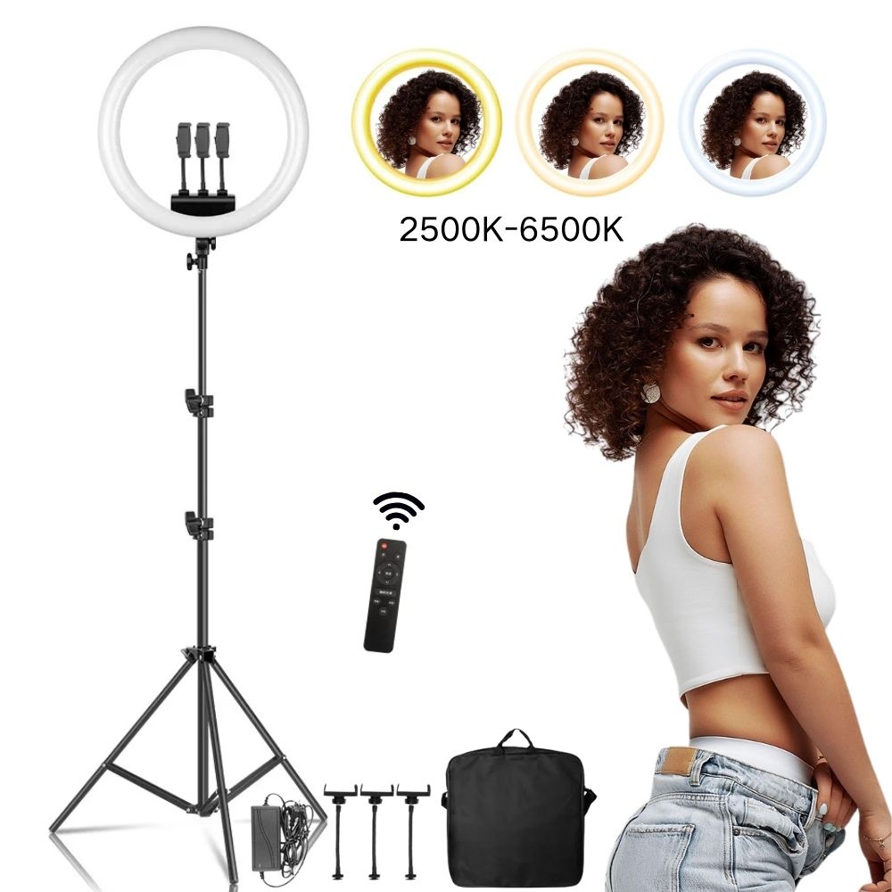 Ring Light 18 Inch Studio - Anillo de luz LED de 18