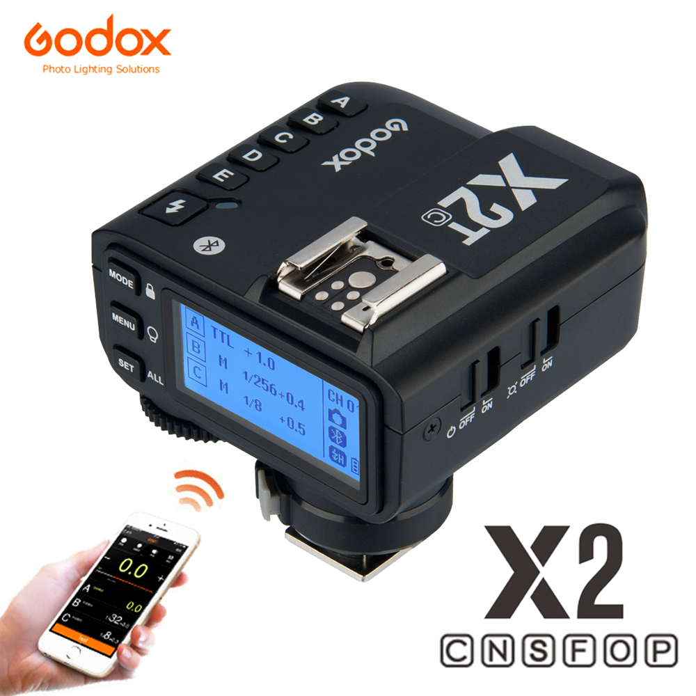 Wireless Flash Trigger 2.4G - Disparador de Flash Inalámbrico Godox X2T