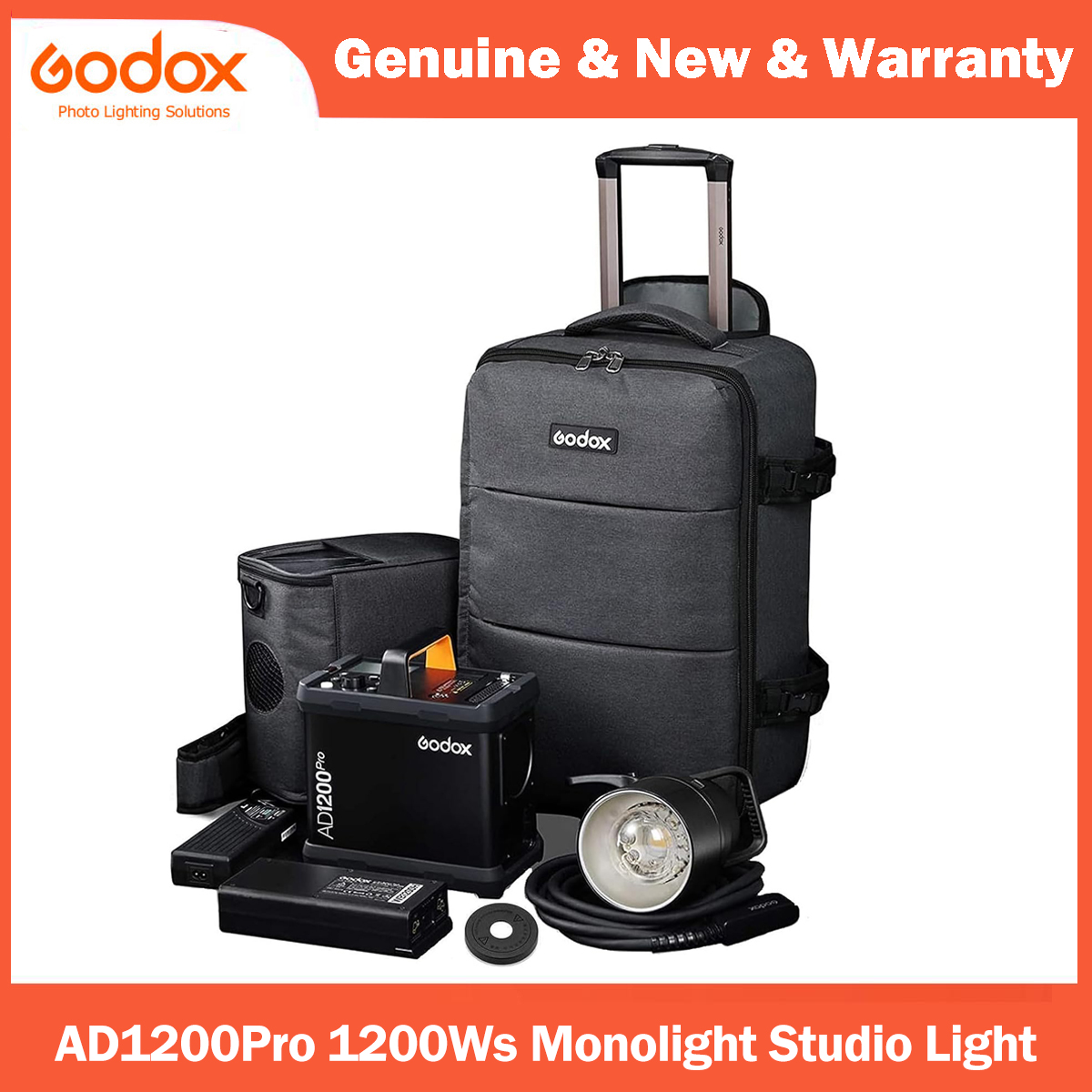 Studio Strobe Hss Ttl - Godox AD1200Pro 1200Ws Monolight luz de