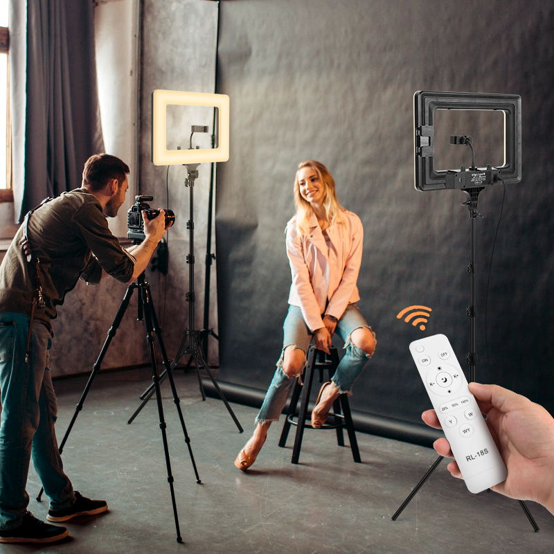 Anillo de luz para fotografía  - Ring Light 18 Inch Studio reseña y precio