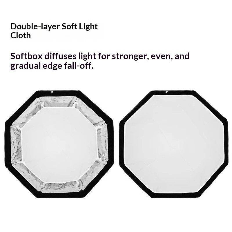 Triopo Softbox Octagonal de 55 - Softbox 120Cm Octagon reseña y precio