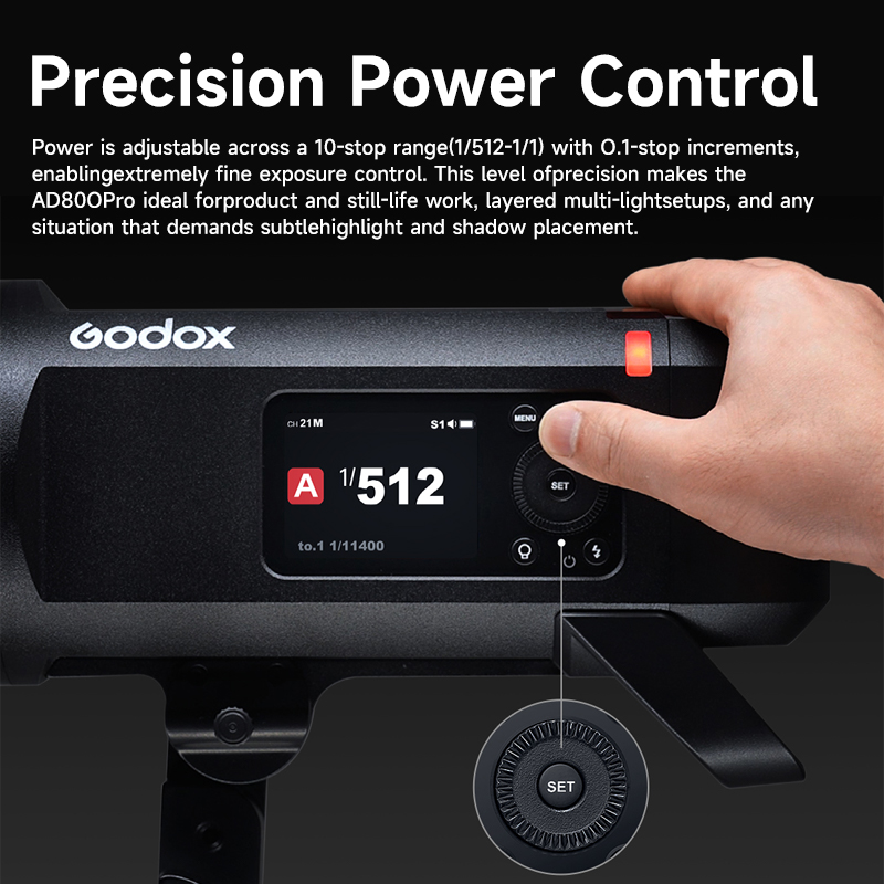 Godox AD800 Pro, Flash TTL con - Studio Strobe Hss Ttl reseña y precio