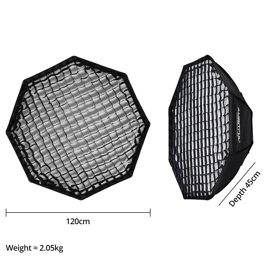 Softbox Grande AMBITFUL de 120 - Softbox 120Cm Octagon reseña y precio