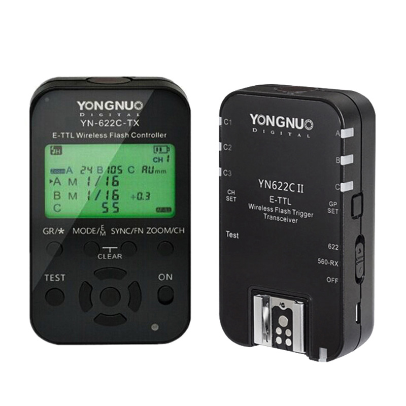 Transmisor Yongnuo YN622C-TX Y - Wireless Flash Trigger 2.4G reseña y precio
