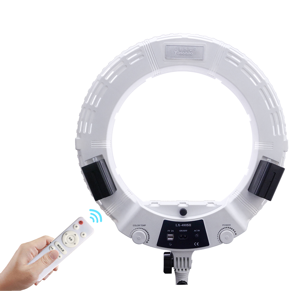 Yidoblo-Anillo de luz Led para - Ring Light 18 Inch Studio reseña y precio