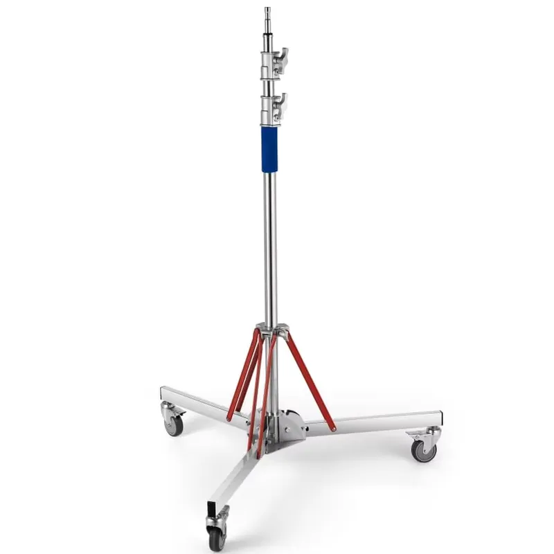 Trípode con ruedas y soporte a - Studio Light Stand 3M Heavy Duty reseña y precio