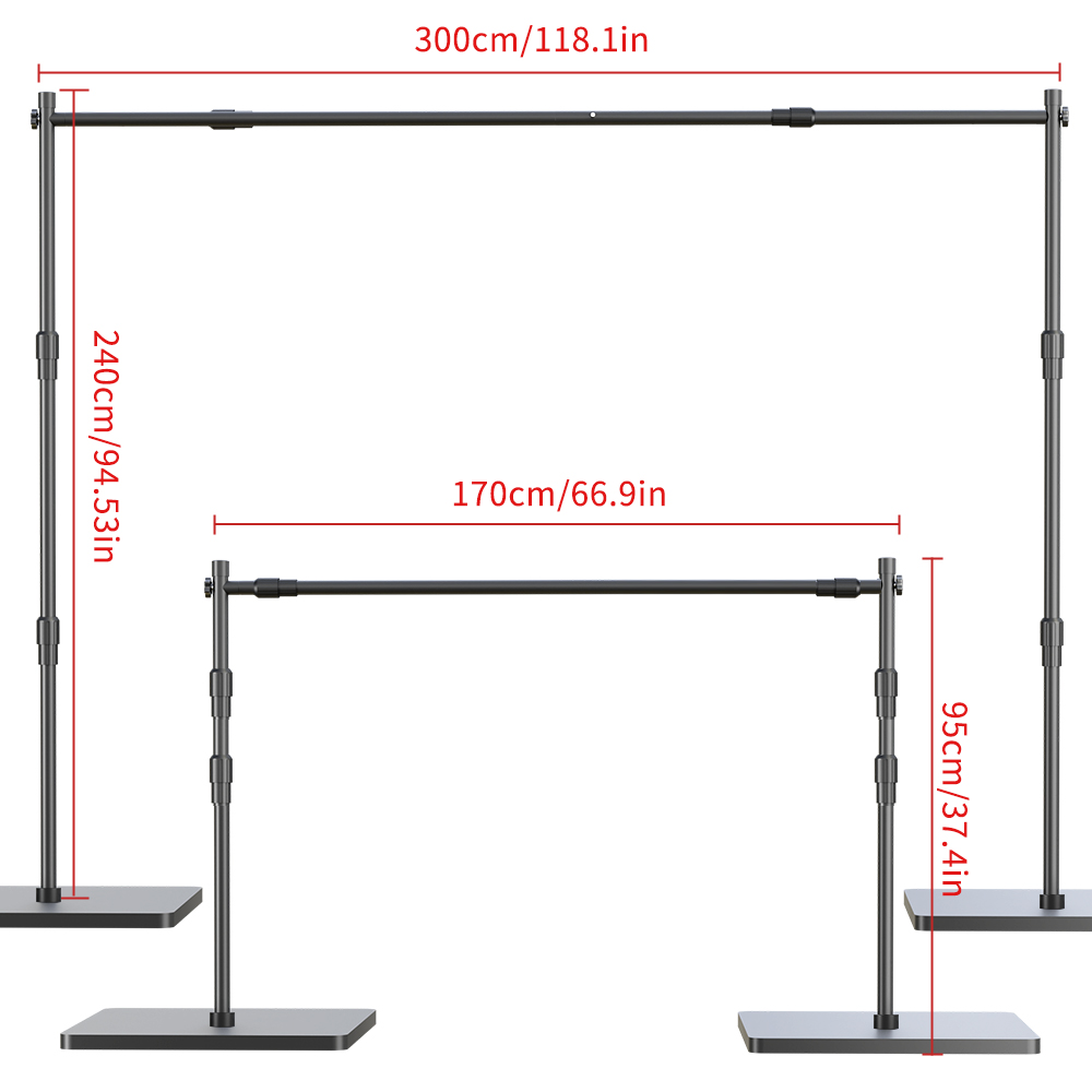 Fondo estable de pared súper p - Photography Backdrop Stand Kit reseña y precio