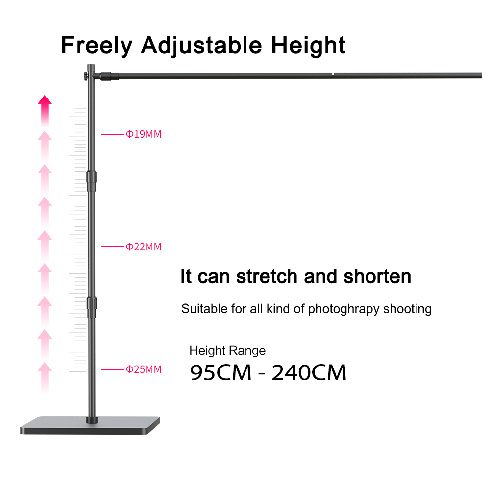 Fondo estable de pared súper p - Photography Backdrop Stand Kit reseña y precio