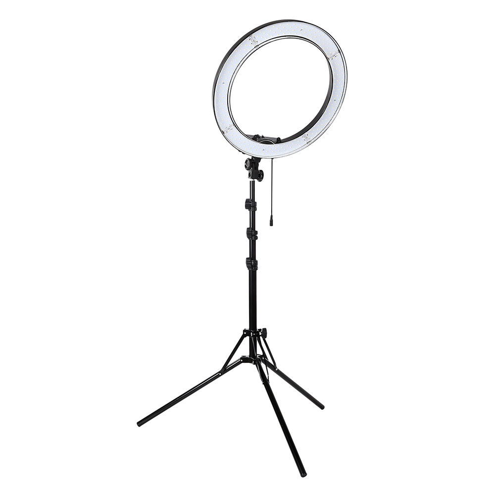 Anillo de luz LED para cámara  - Ring Light 18 Inch Studio reseña y precio