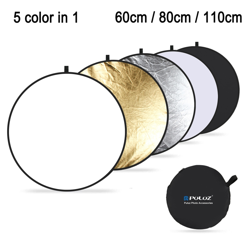PULUZ 5 colores en 1 tablero r - Reflector 5 In 1 110Cm reseña y precio
