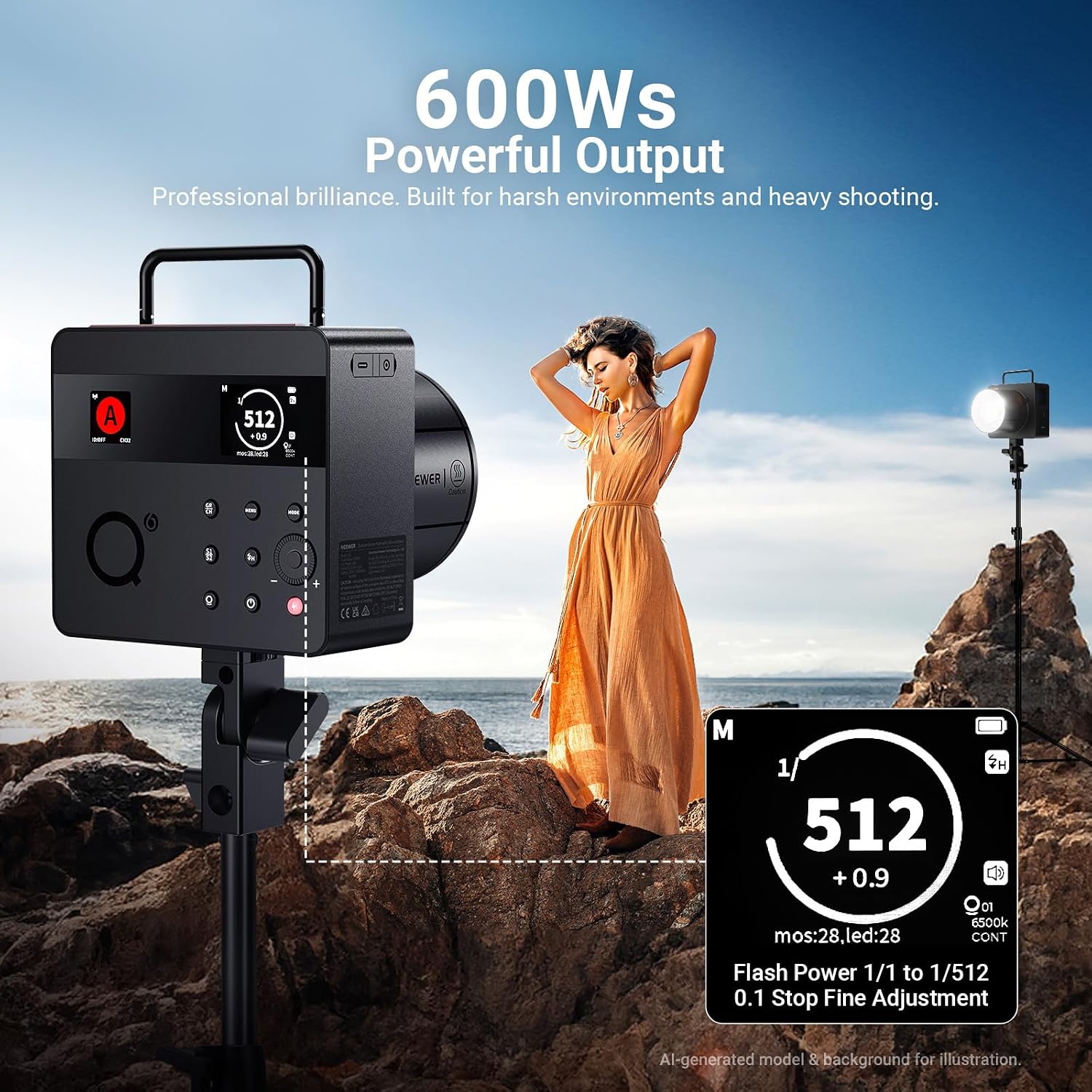 NEEWER Flash de Estudio para E - Studio Strobe Hss Ttl reseña y precio