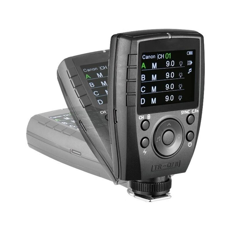 SQPP-TR-Q7II: disparador inalá - Wireless Flash Trigger 2.4G reseña y precio