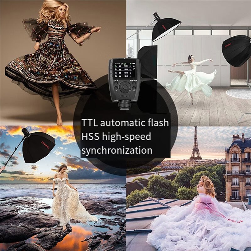 SQPP-TR-Q7II: disparador inalá - Wireless Flash Trigger 2.4G reseña y precio