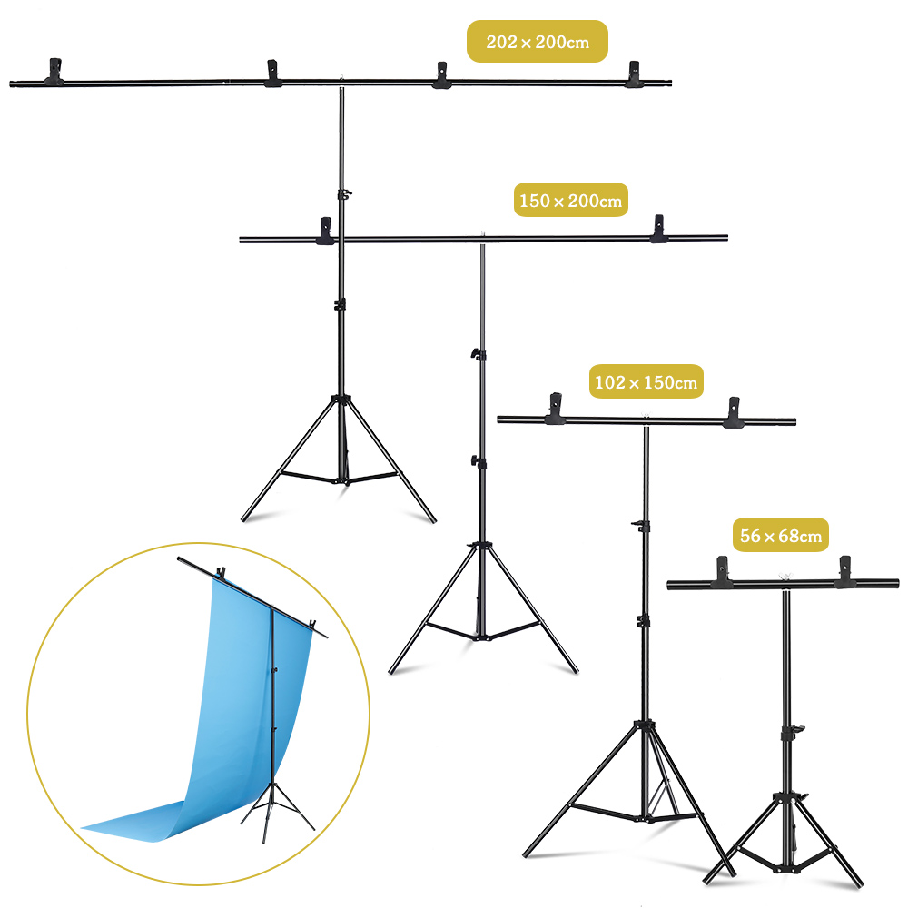 Kit de sistema de soporte de f - Photography Backdrop Stand Kit reseña y precio