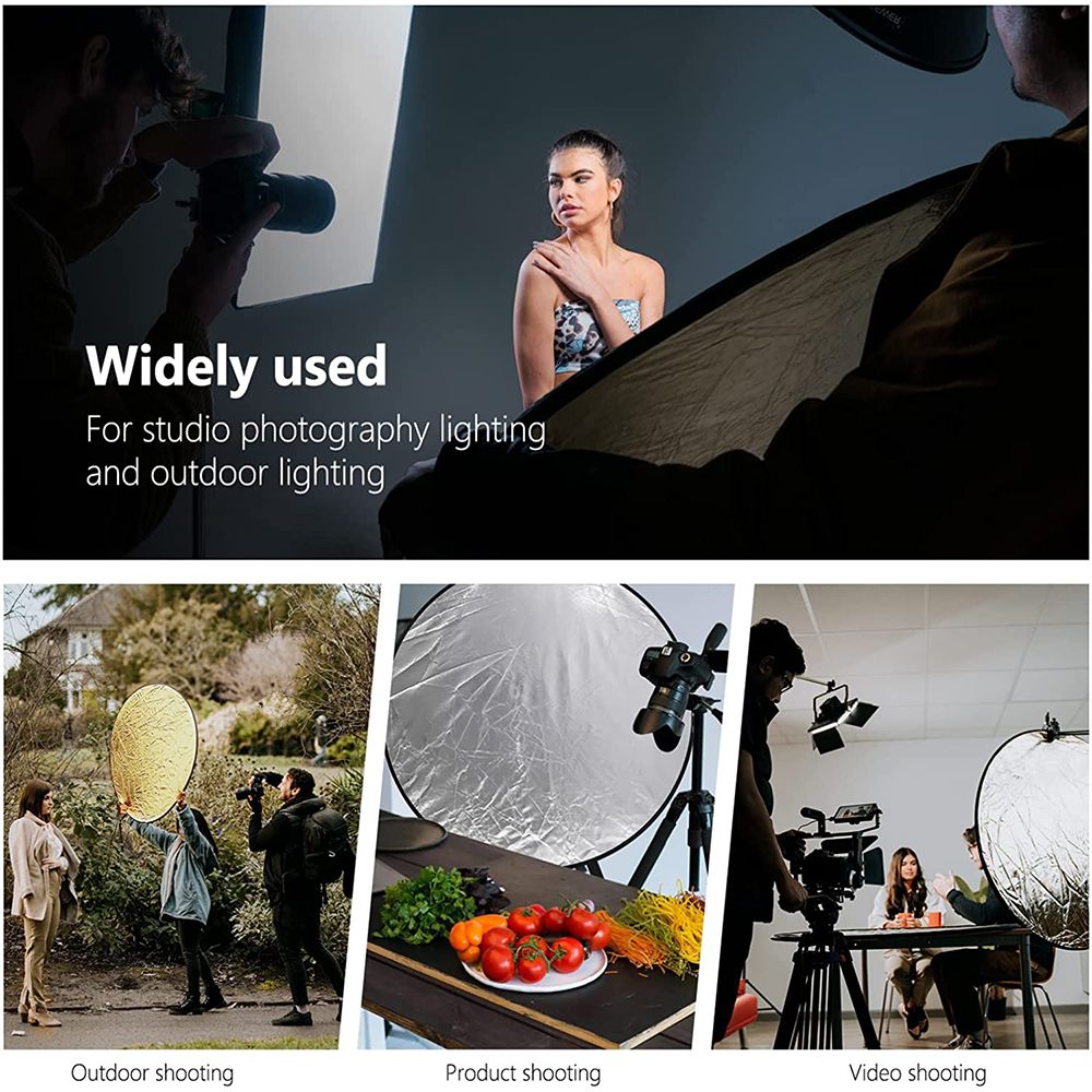 Difusor de Luz Plegable 5 en 1 - Reflector 5 In 1 110Cm reseña y precio