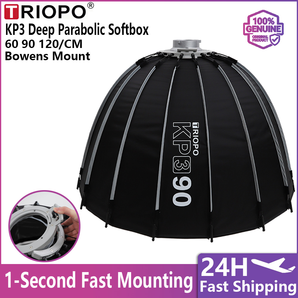 Triopo KP3 Softbox Parabólico  - Softbox 120Cm Octagon reseña y precio