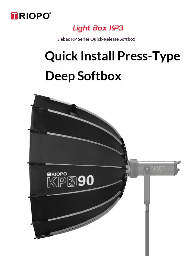 Triopo KP3 Softbox Parabólico  - Softbox 120Cm Octagon reseña y precio