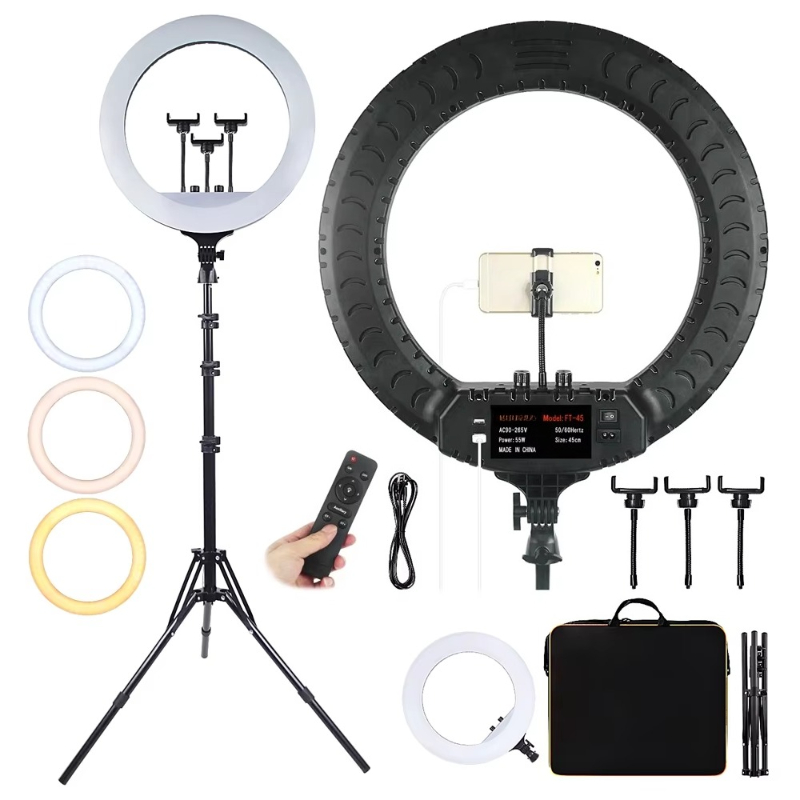 Anillo de luz de 18 pulgadas c - Ring Light 18 Inch Studio reseña y precio