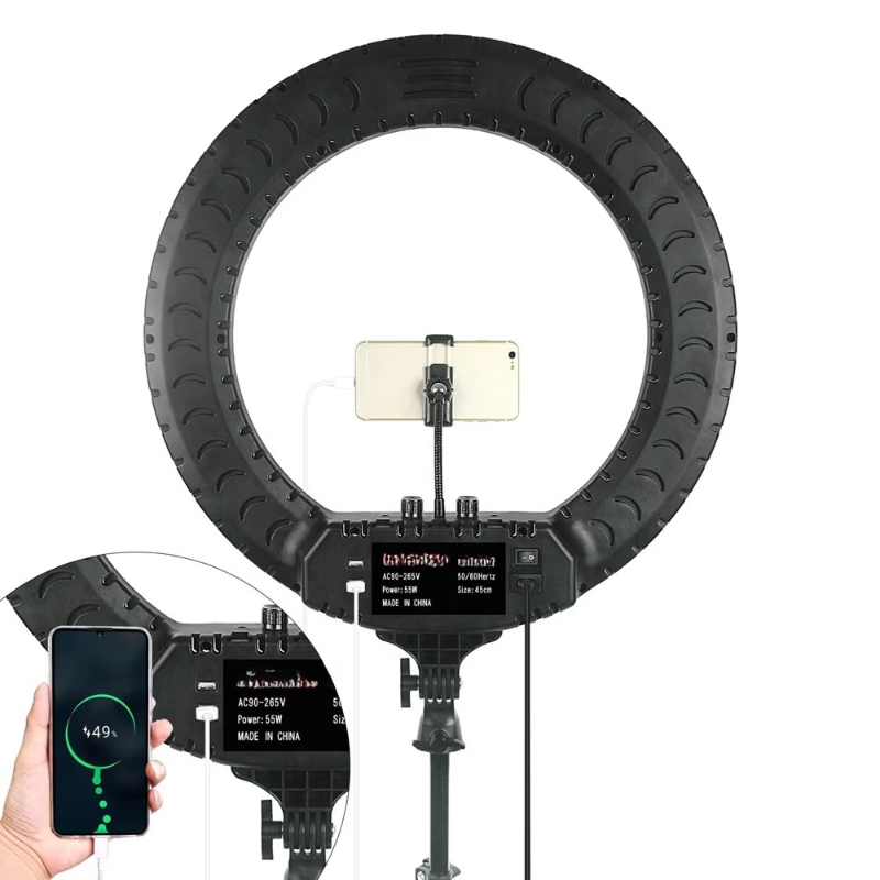 Anillo de luz de 18 pulgadas c - Ring Light 18 Inch Studio reseña y precio