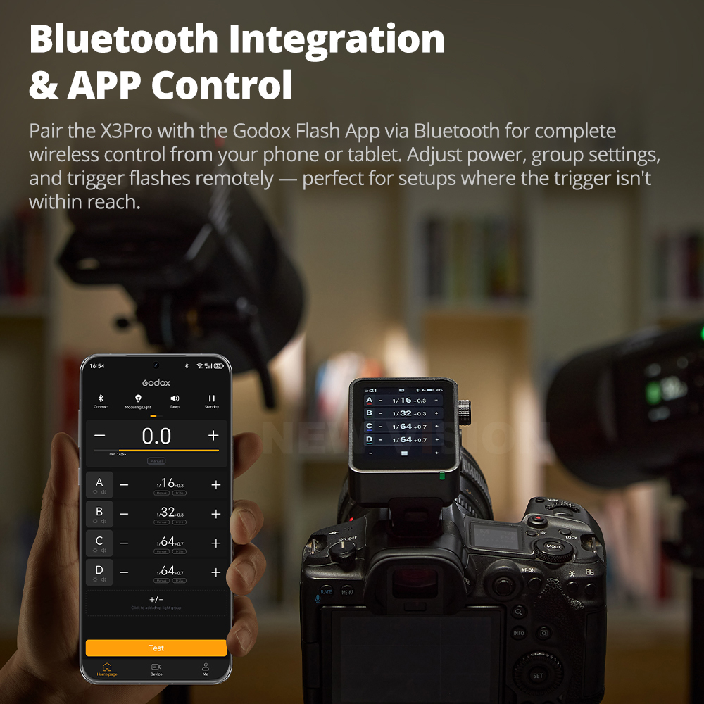 Nuevo Godox X3pro TTL HSS 2,4G - Wireless Flash Trigger 2.4G reseña y precio