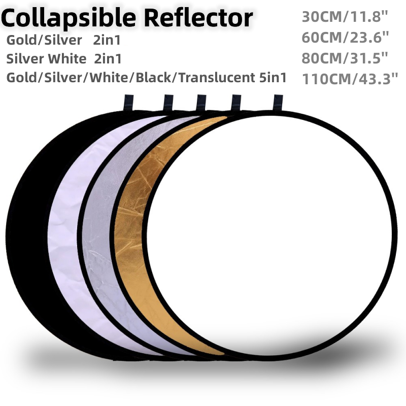 RF01 5 en 1 Reflector de fotog - Reflector 5 In 1 110Cm reseña y precio