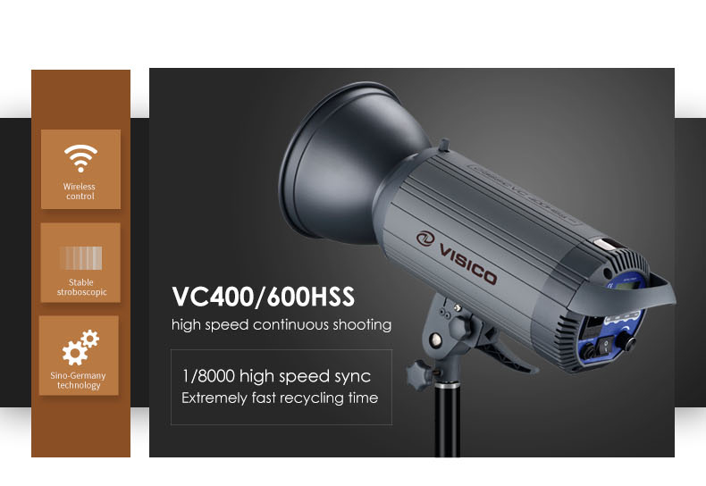 Flash de Estudio Profesional d - Studio Strobe Light 600W reseña y precio