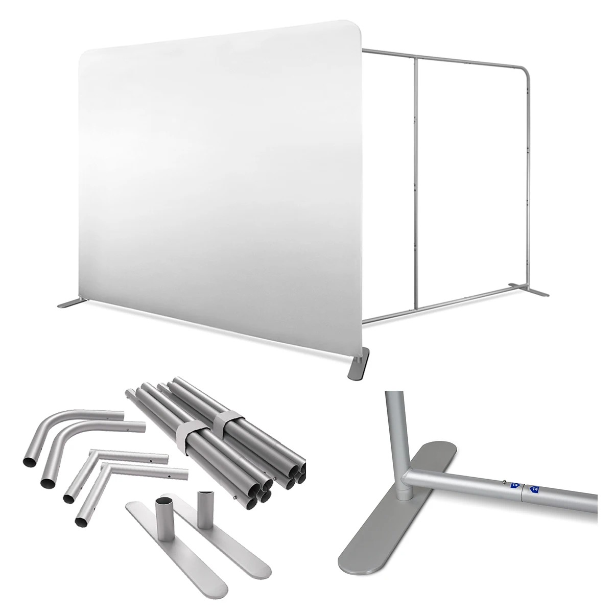 Fondo Cuadrado para Cabina de  - Photography Backdrop Stand Kit reseña y precio