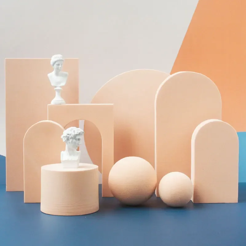 Bloques de esponja geométricos - Photography Backdrop Stand Kit reseña y precio