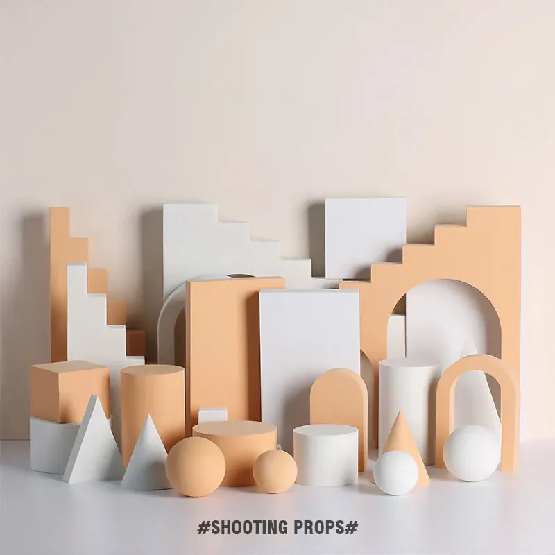 Bloques de esponja geométricos - Photography Backdrop Stand Kit reseña y precio