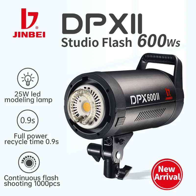 Flash de Estudio Jinbei Dpx-60 - Studio Strobe Light 600W reseña y precio