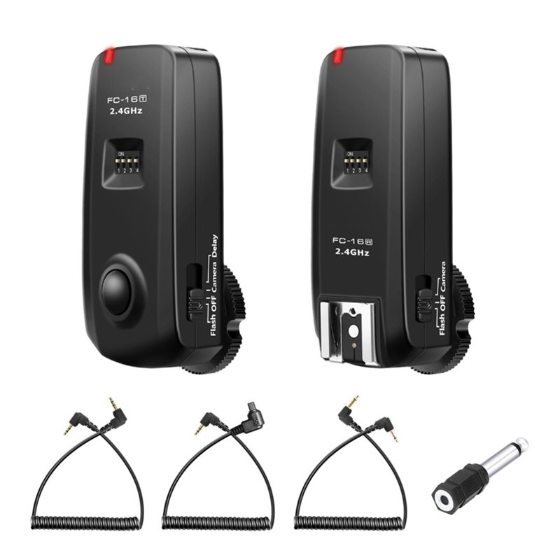 A99E-FC-16 Disparador de Flash - Wireless Flash Trigger 2.4G reseña y precio