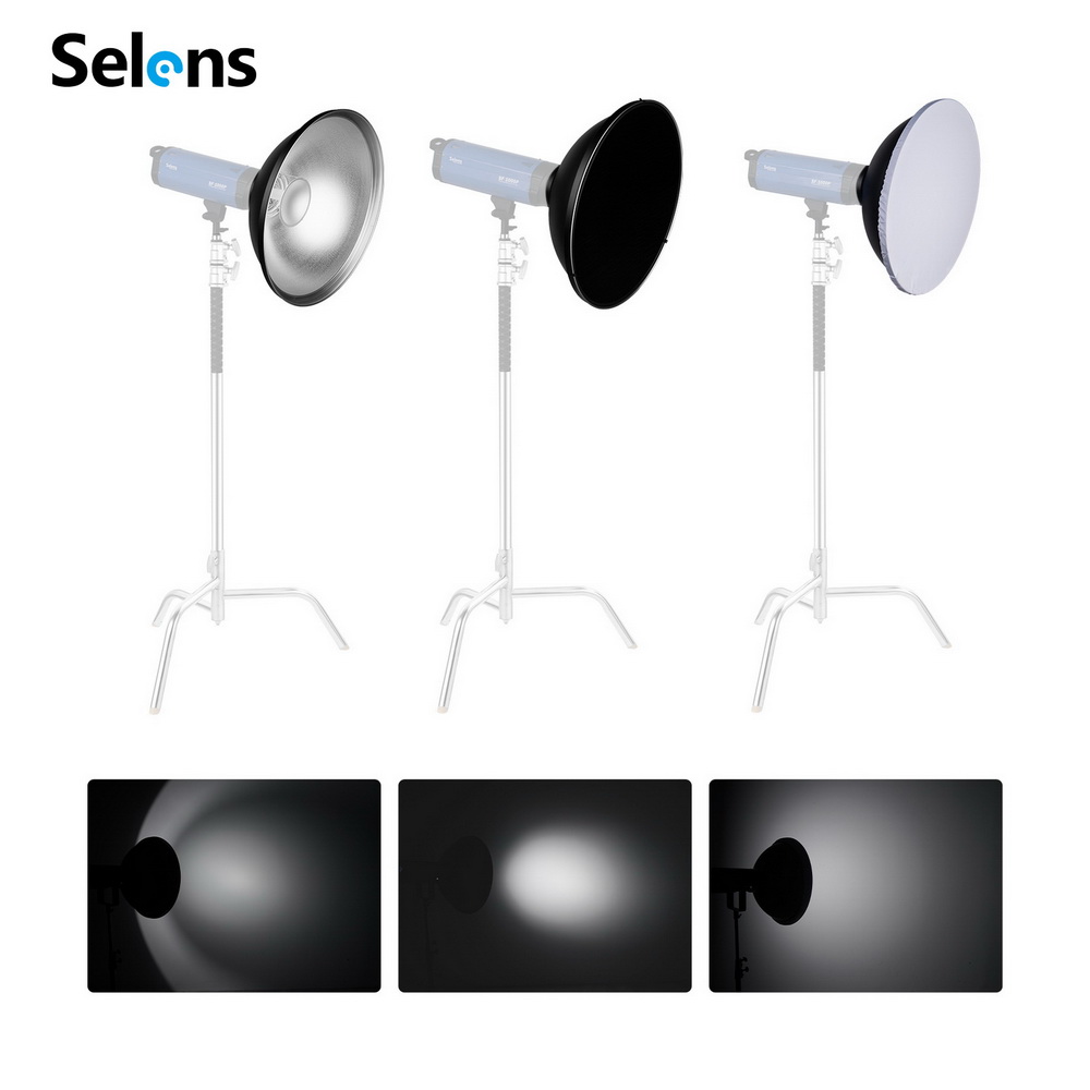 Selens - Reflector Estándar Ti - Beauty Dish 55Cm Studio reseña y precio