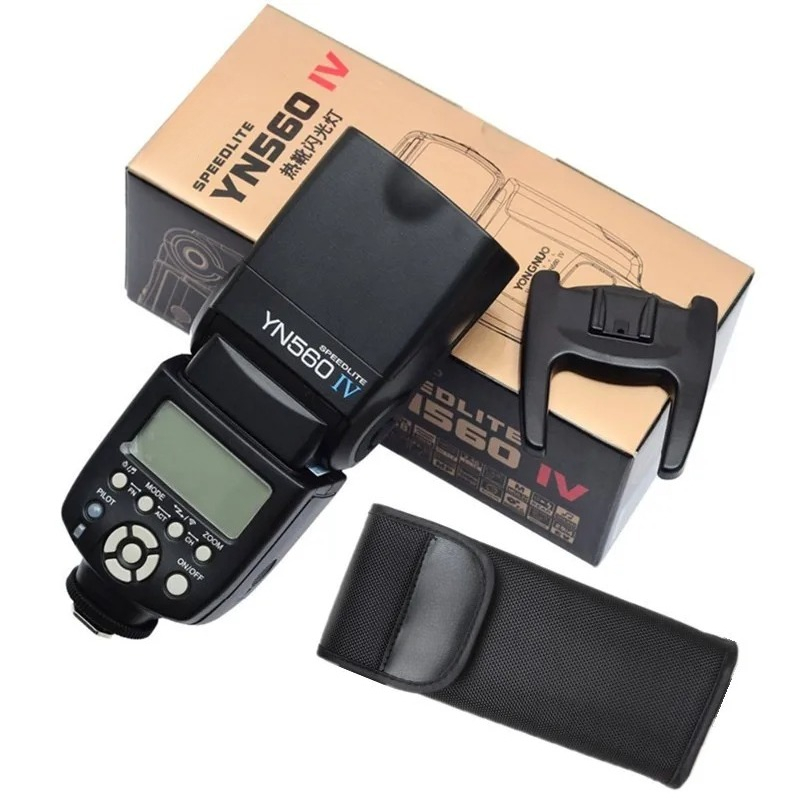 Flash para Cámara YN560 IV, Su - Wireless Flash Trigger 2.4G reseña y precio