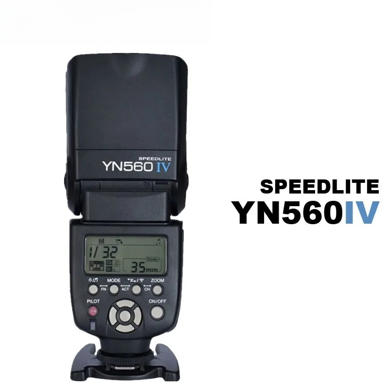 Flash para Cámara YN560 IV, Su - Wireless Flash Trigger 2.4G reseña y precio