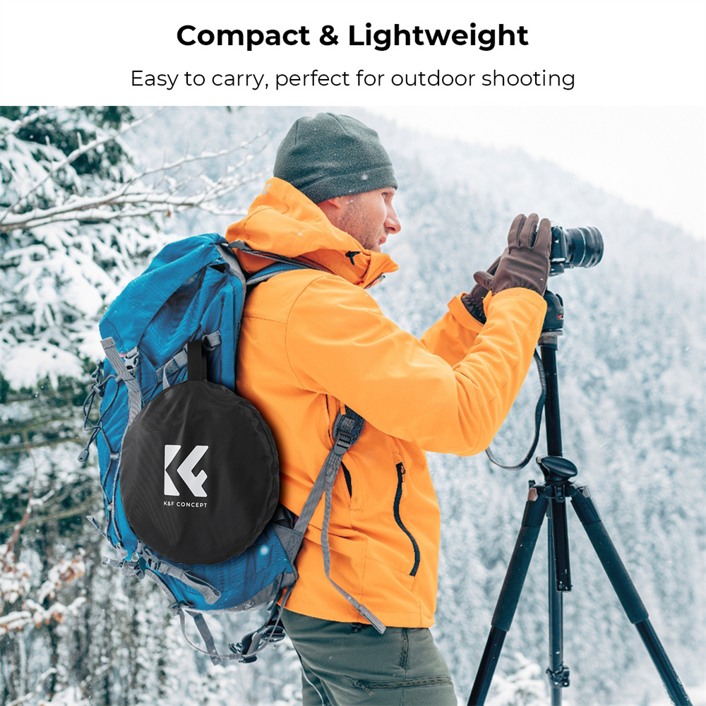 Reflector de Luz 5 en 1 K&F CO - Reflector 5 In 1 110Cm reseña y precio