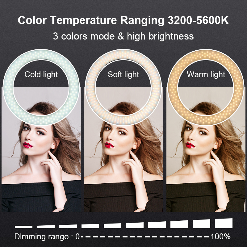 Anillo de luz de 18 pulgadas c - Ring Light 18 Inch Studio reseña y precio
