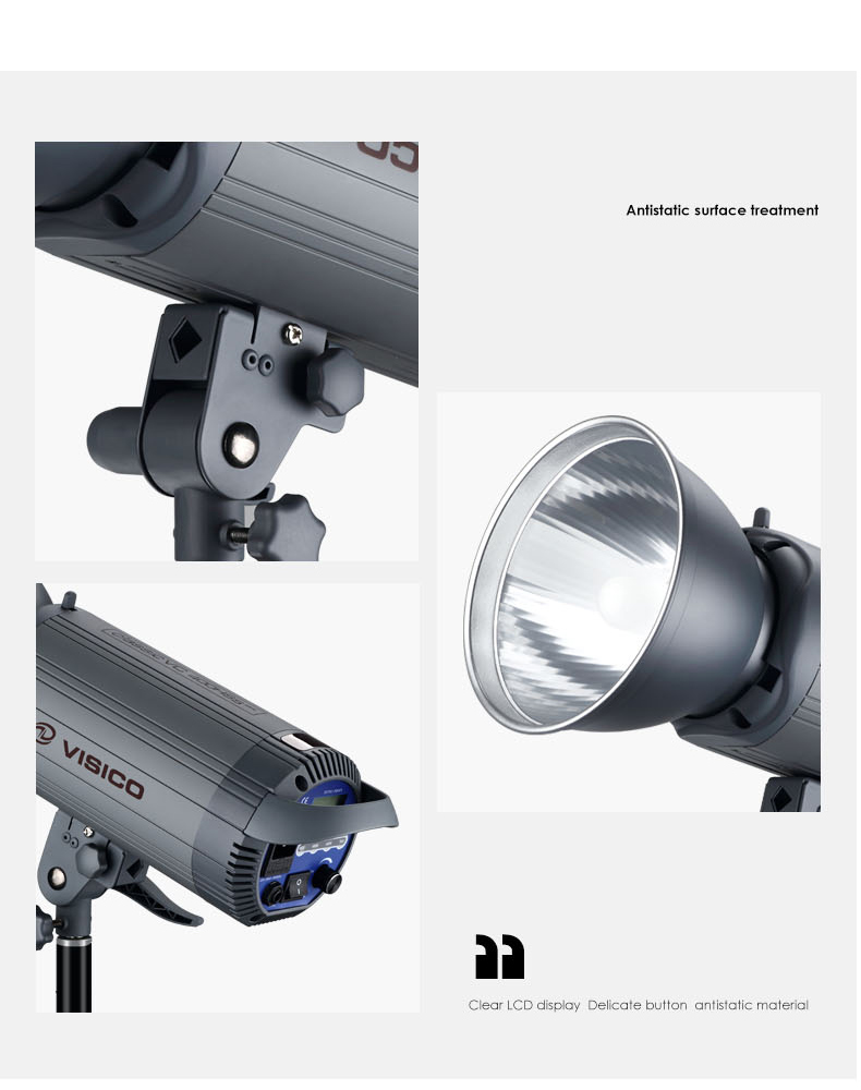 Equipo de Iluminación de Estud - Studio Strobe Light 600W reseña y precio