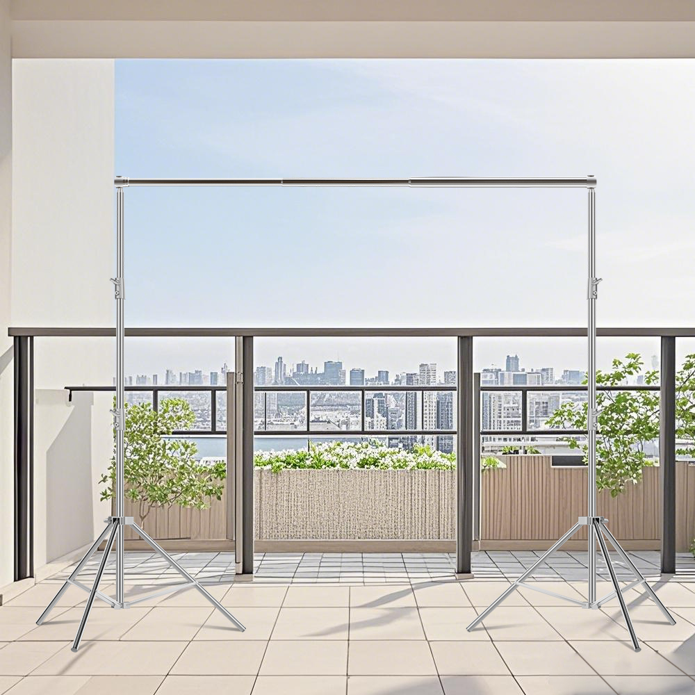 Barra transversal telescópica  - Photography Backdrop Stand Kit reseña y precio