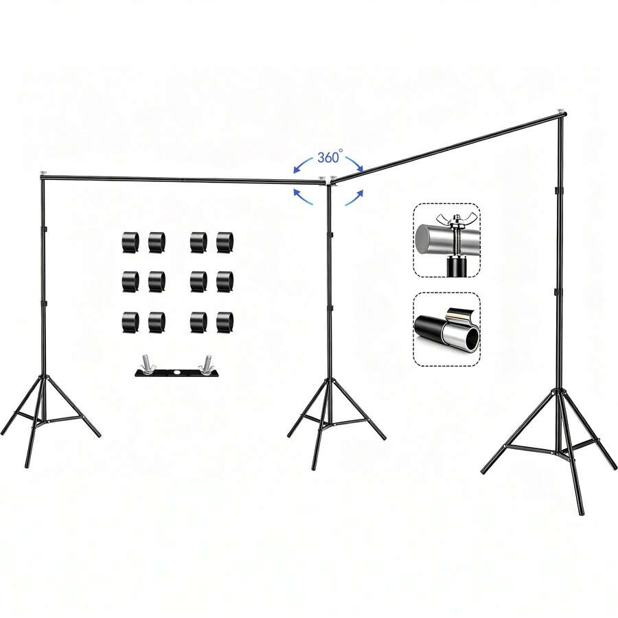 Soporte para telón de fondo de - Photography Backdrop Stand Kit reseña y precio