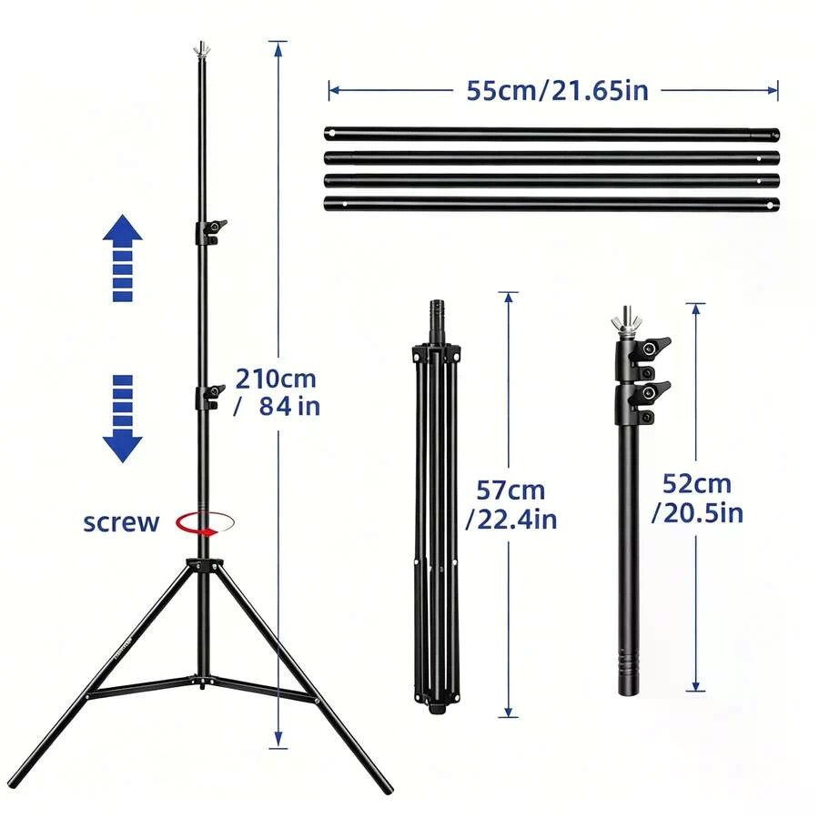 Soporte para telón de fondo de - Photography Backdrop Stand Kit reseña y precio