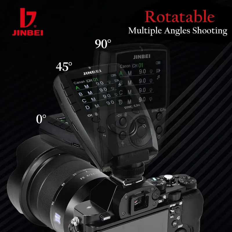 Disparador de Flash TTL Inalám - Wireless Flash Trigger 2.4G reseña y precio