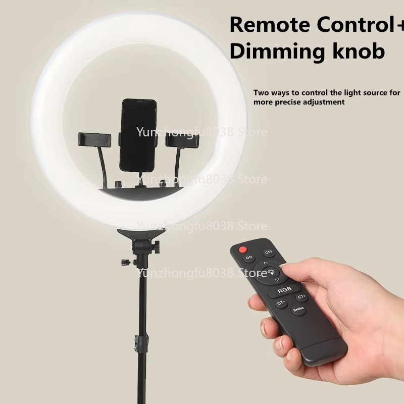 Kit de iluminación de trípode  - Ring Light 18 Inch Studio reseña y precio