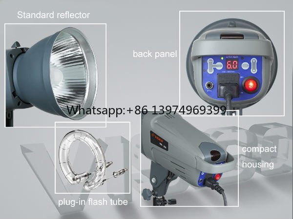 Equipo de Iluminación Fotográf - Studio Strobe Light 600W reseña y precio