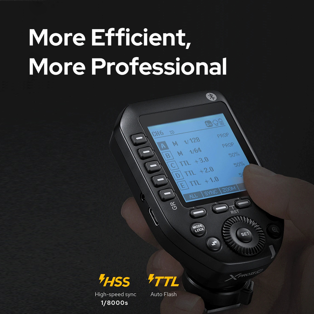 Godox XProII XproII-C disparad - Wireless Flash Trigger 2.4G reseña y precio
